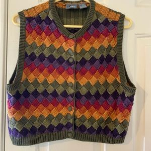 Vintage sweater vest